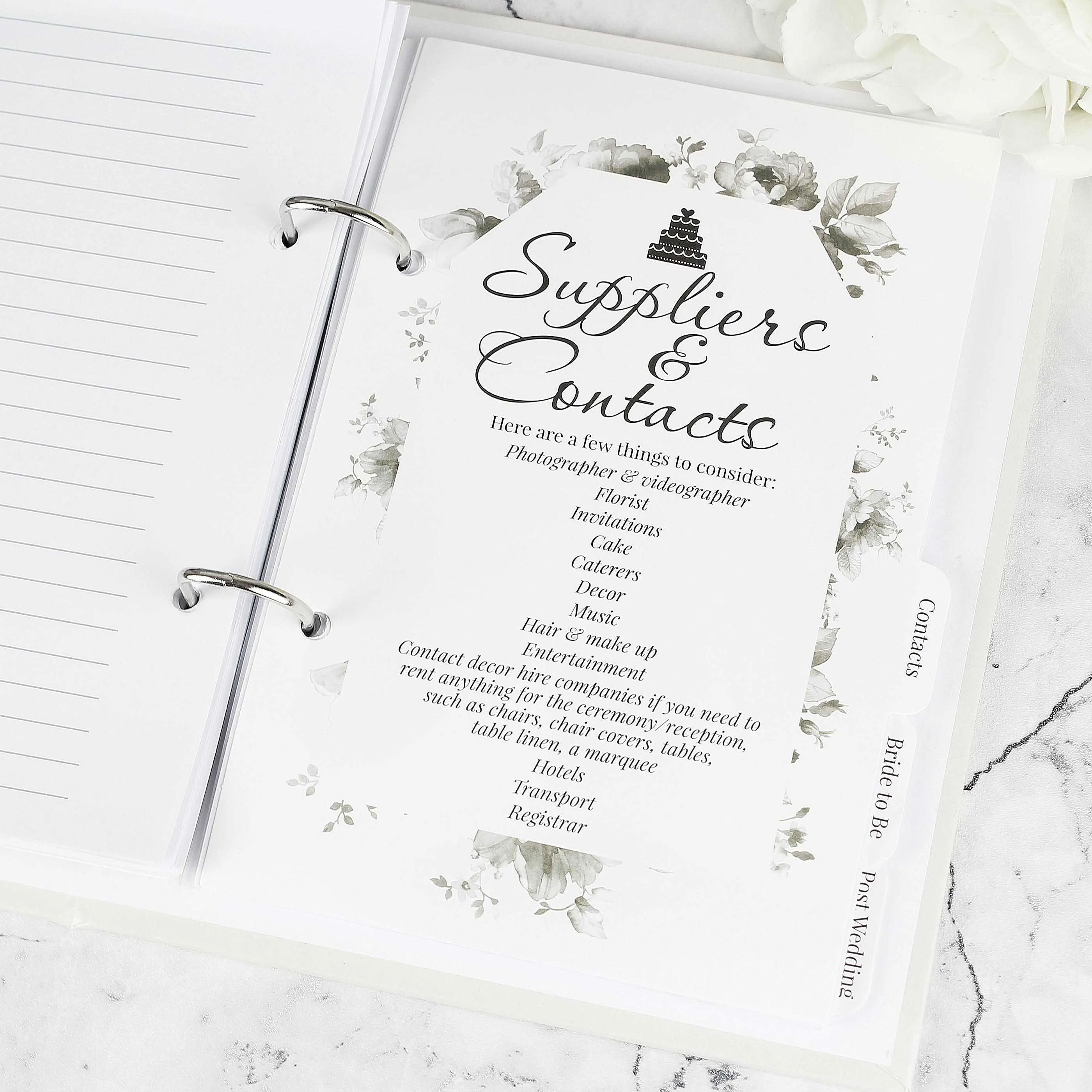 Botanical Wedding Planner