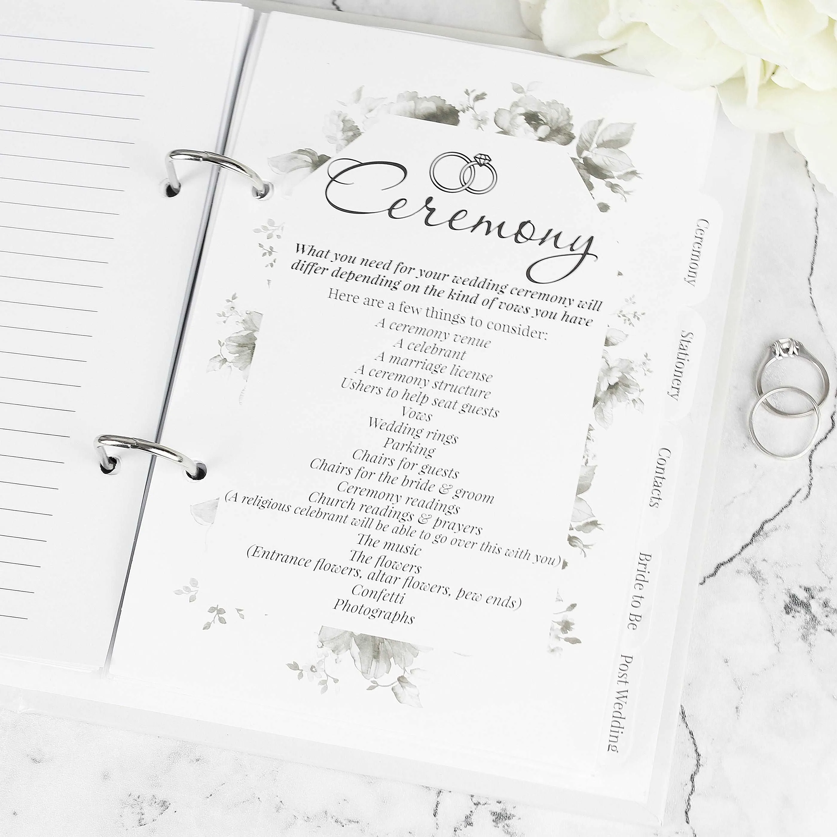 Botanical Wedding Planner