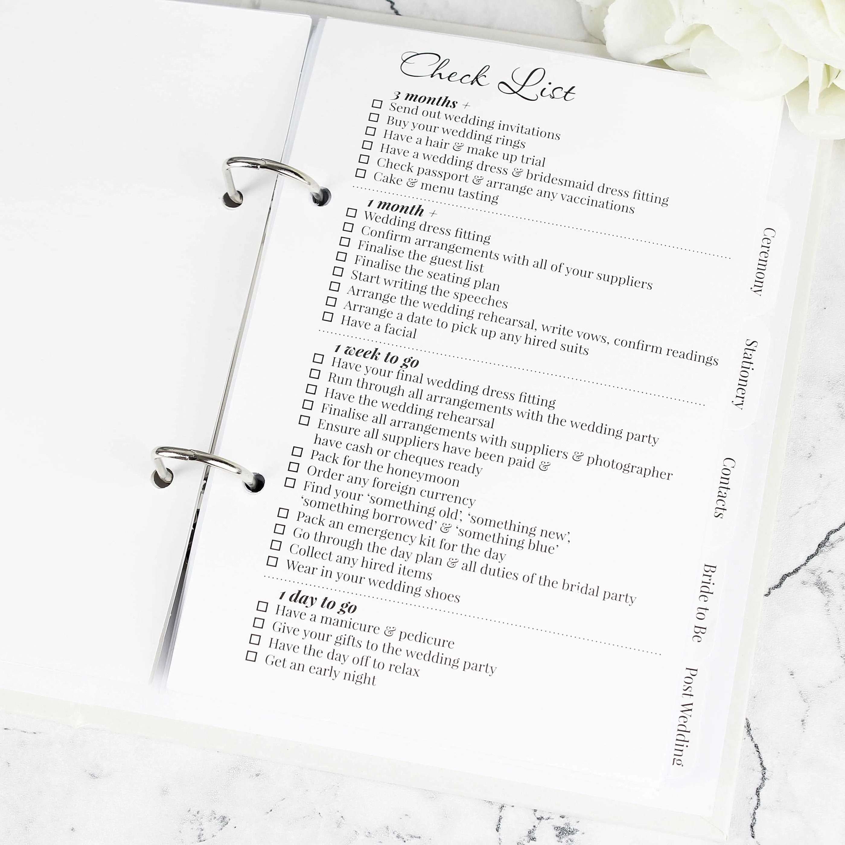 Botanical Wedding Planner