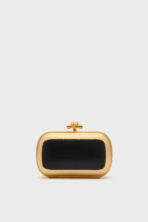 BOTTEGA VENETA Two Tone Knot Clutch