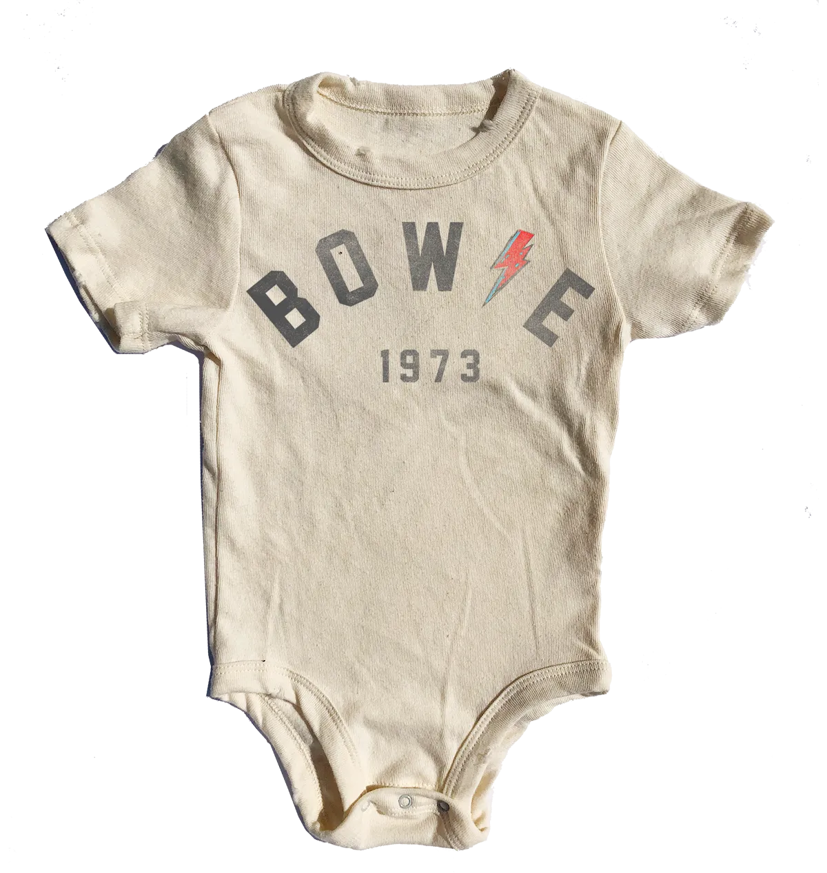 BOWIE SIMPLE SHORT SLEEVE ONESIE