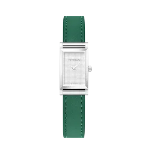 Bracelet montre Antarès Herbelin - Cuir simple vert émeraude (BRAC17048A56)