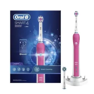 Braun - Oral-B - Smart 4 - 4000W - 3D White - Smart Coaching