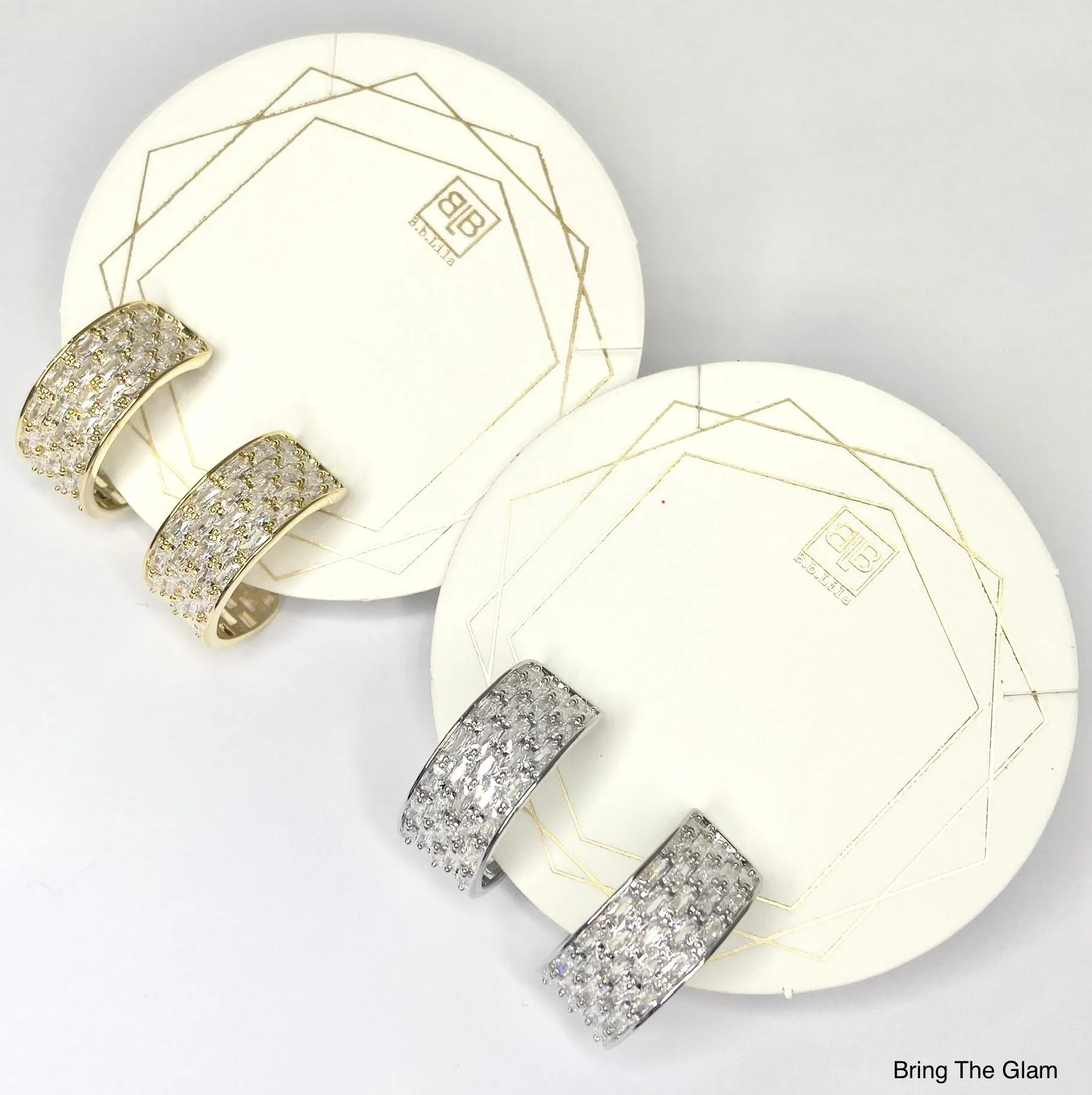 Bring On The Glam Hoops - Gold