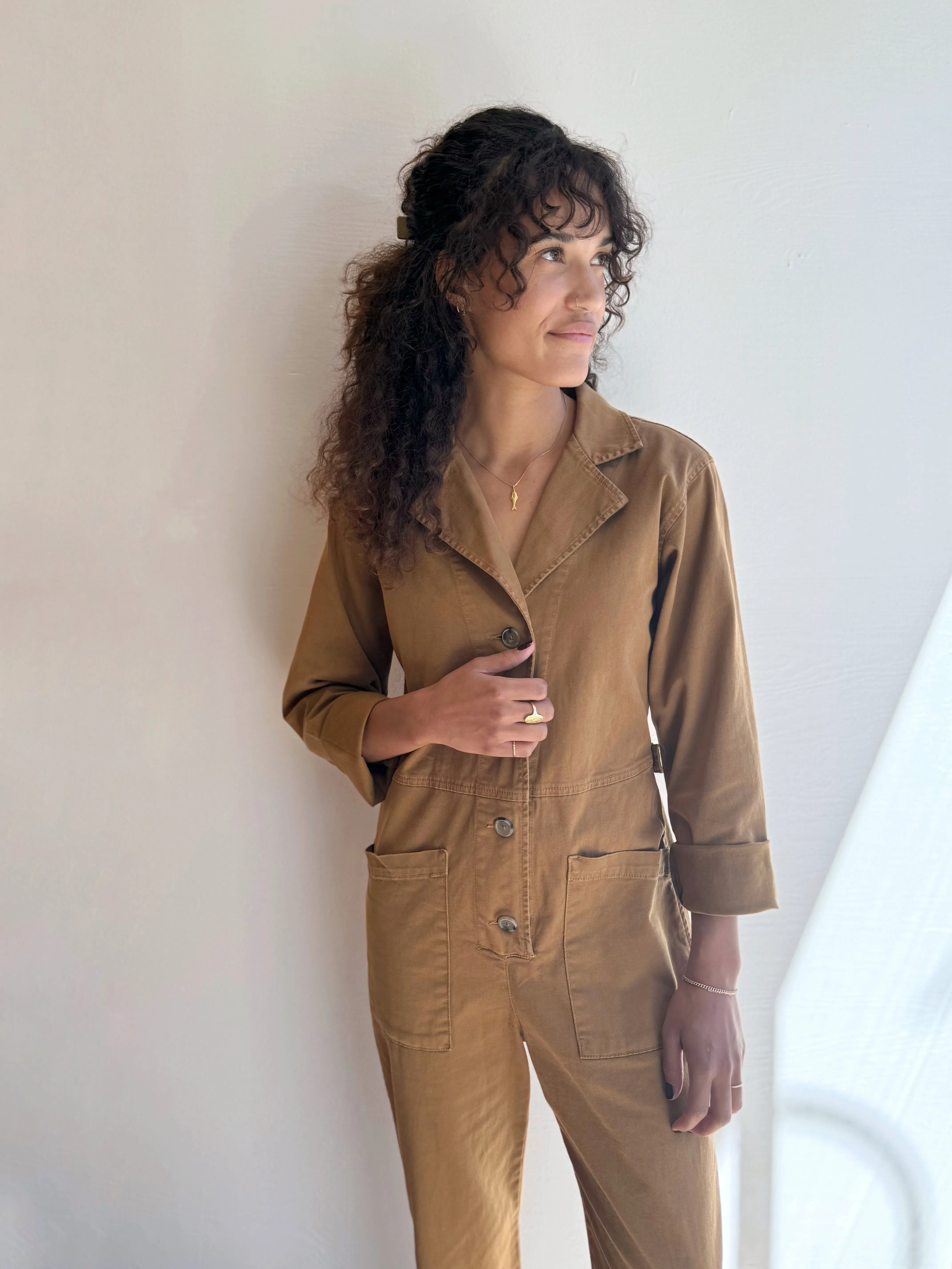 Brinley jumpsuit in clove