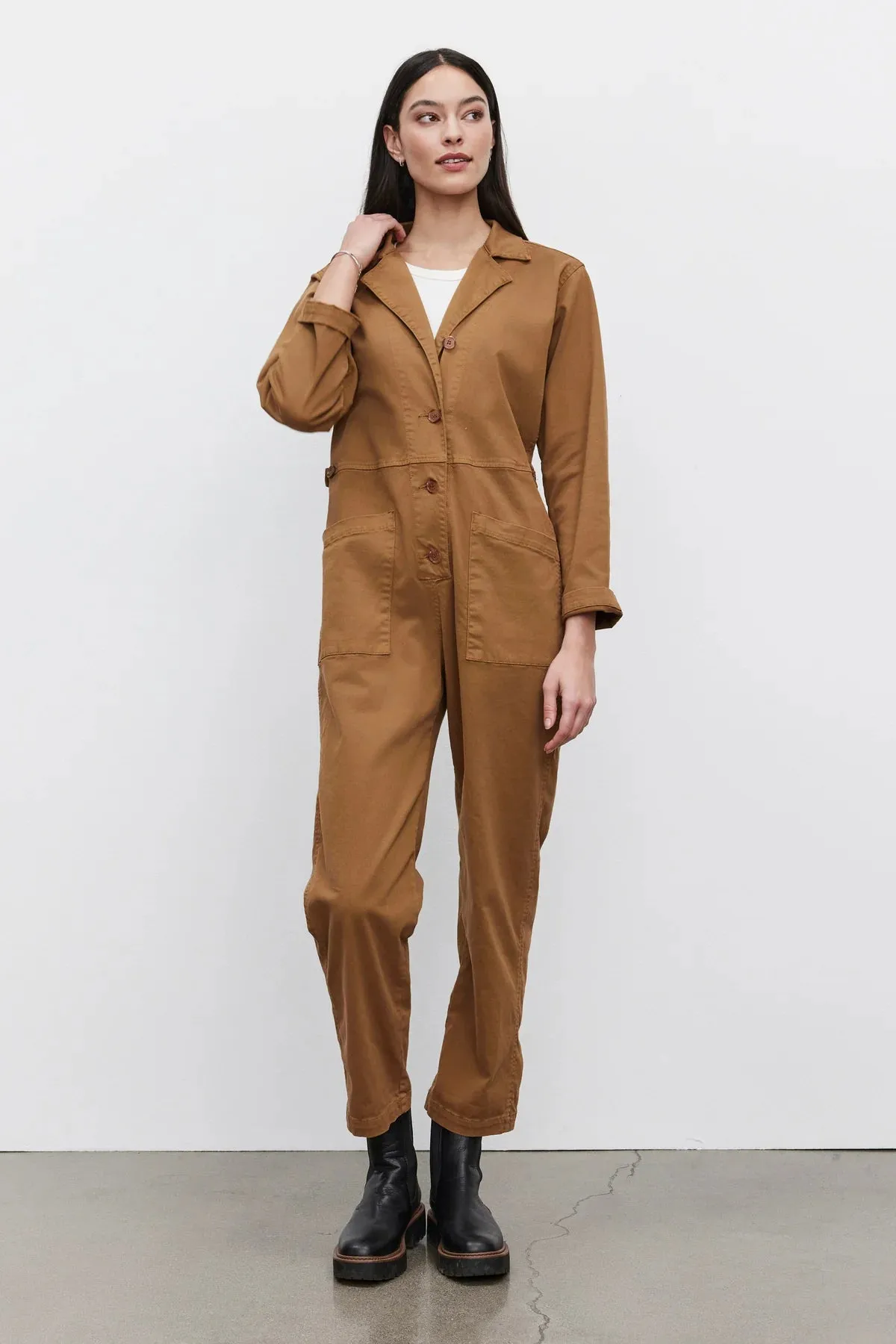 Brinley jumpsuit in clove