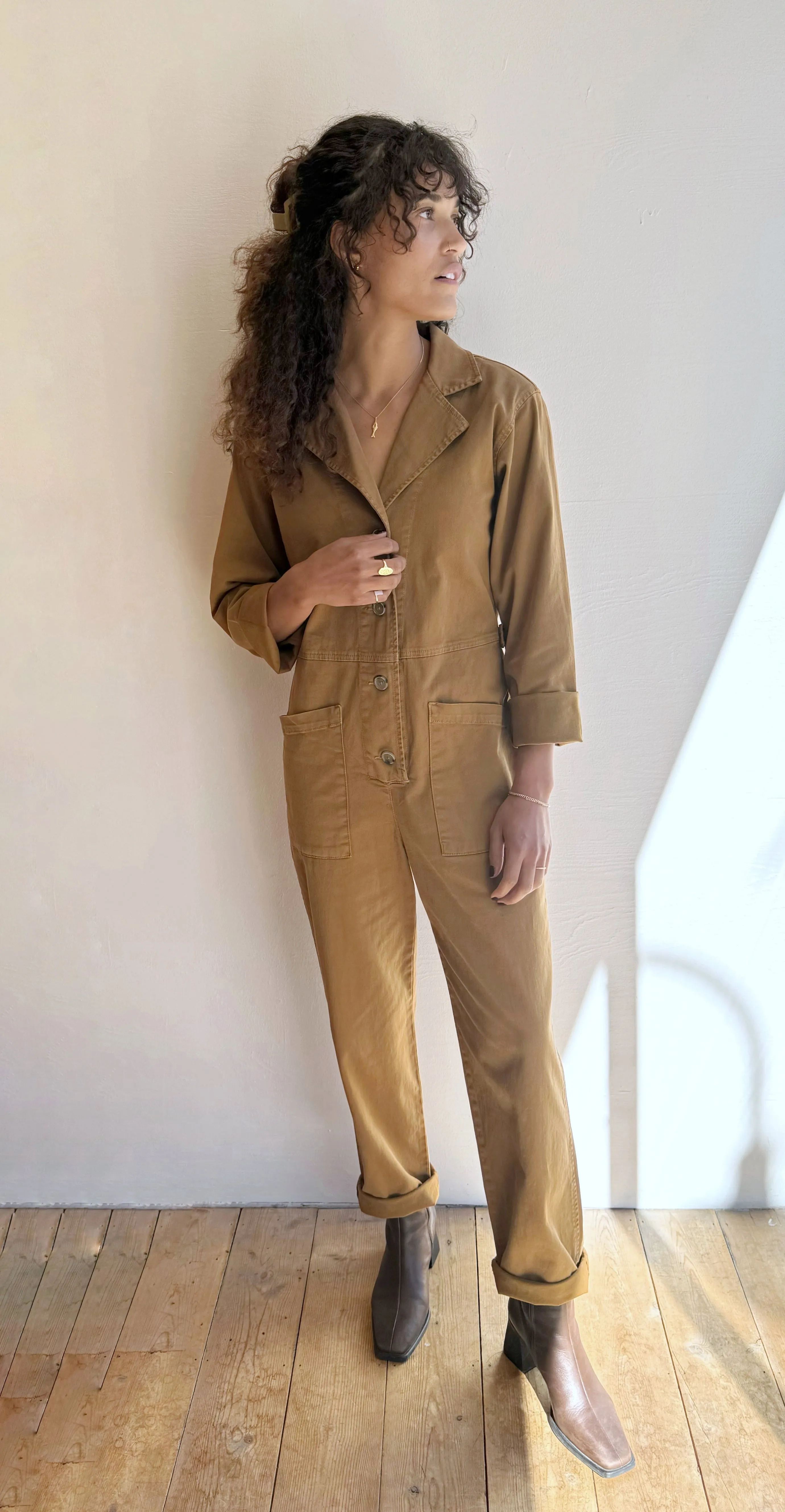 Brinley jumpsuit in clove