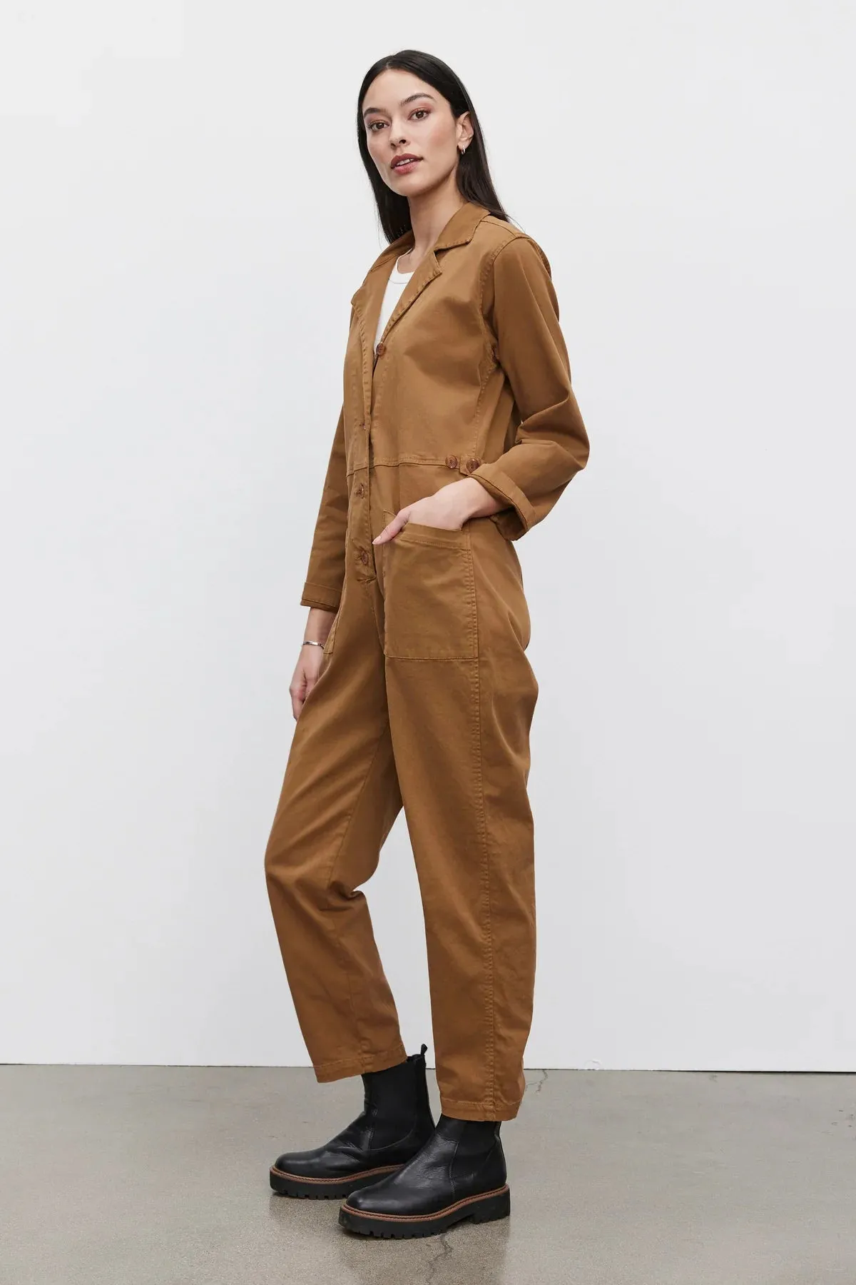 Brinley jumpsuit in clove