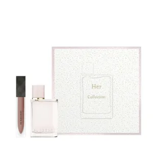 Burberry Burberry Her for Women EDP 50ml   6ml Liquid Lip Velvet Fawn Set