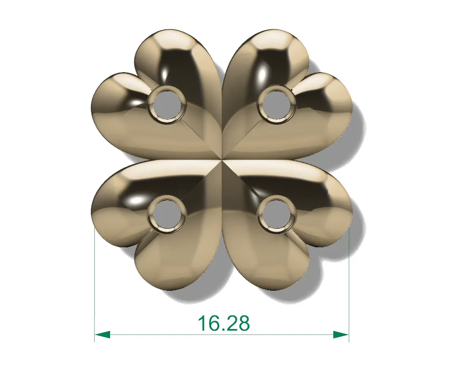 C5102 - Clover Charm