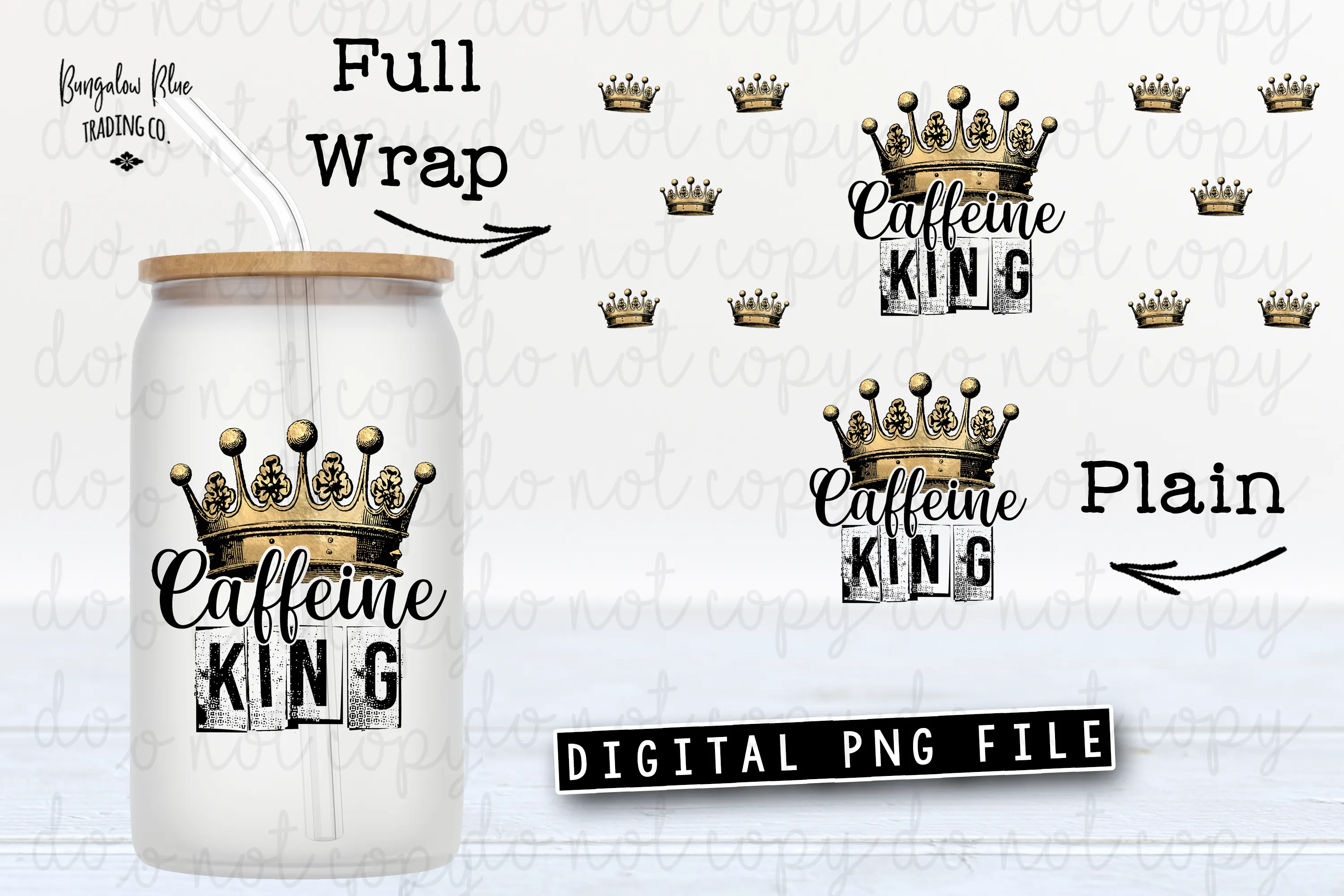 Caffeine King Digital Download