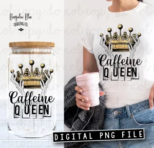 Caffeine Queen Skellie Digital Download
