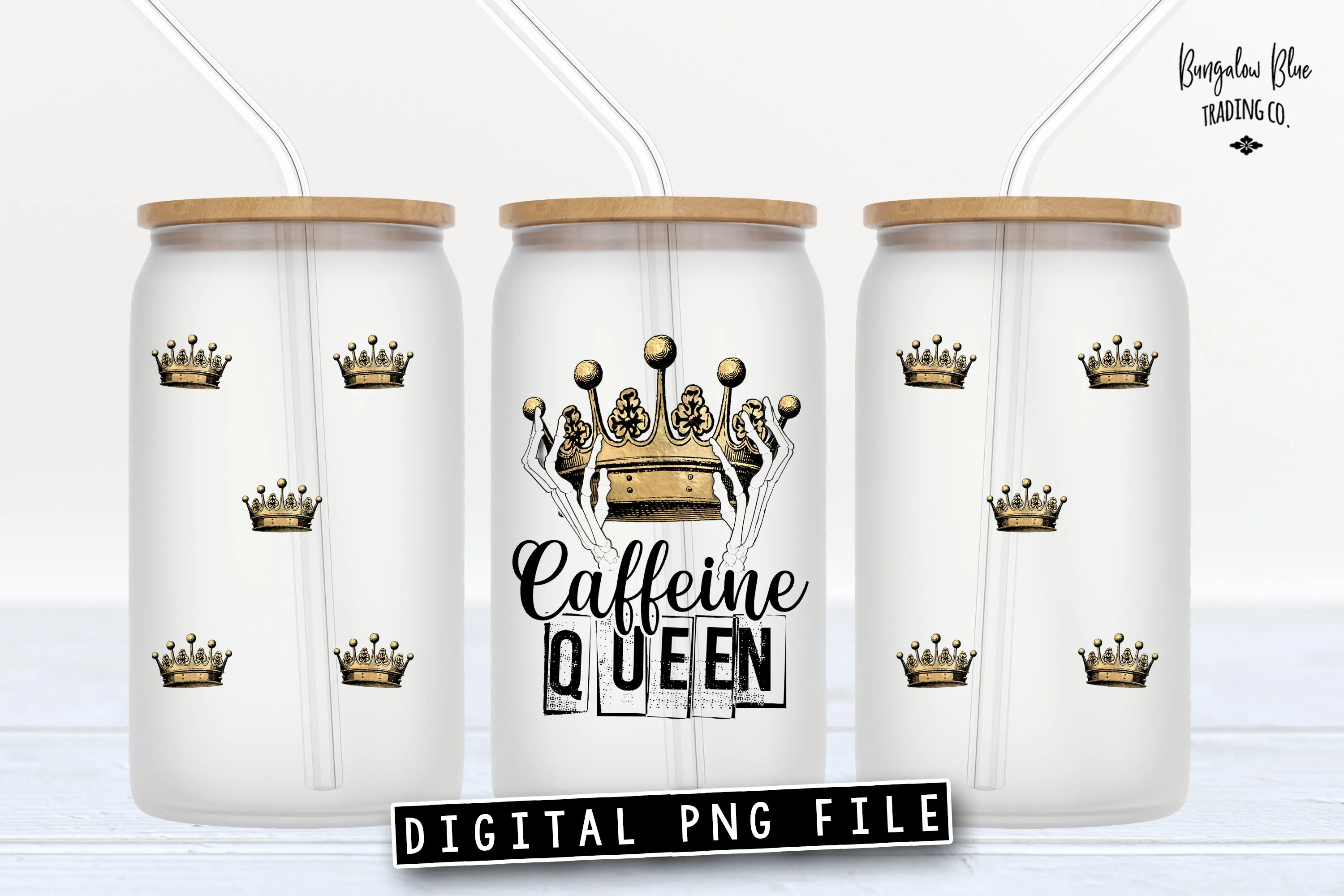 Caffeine Queen Skellie Digital Download