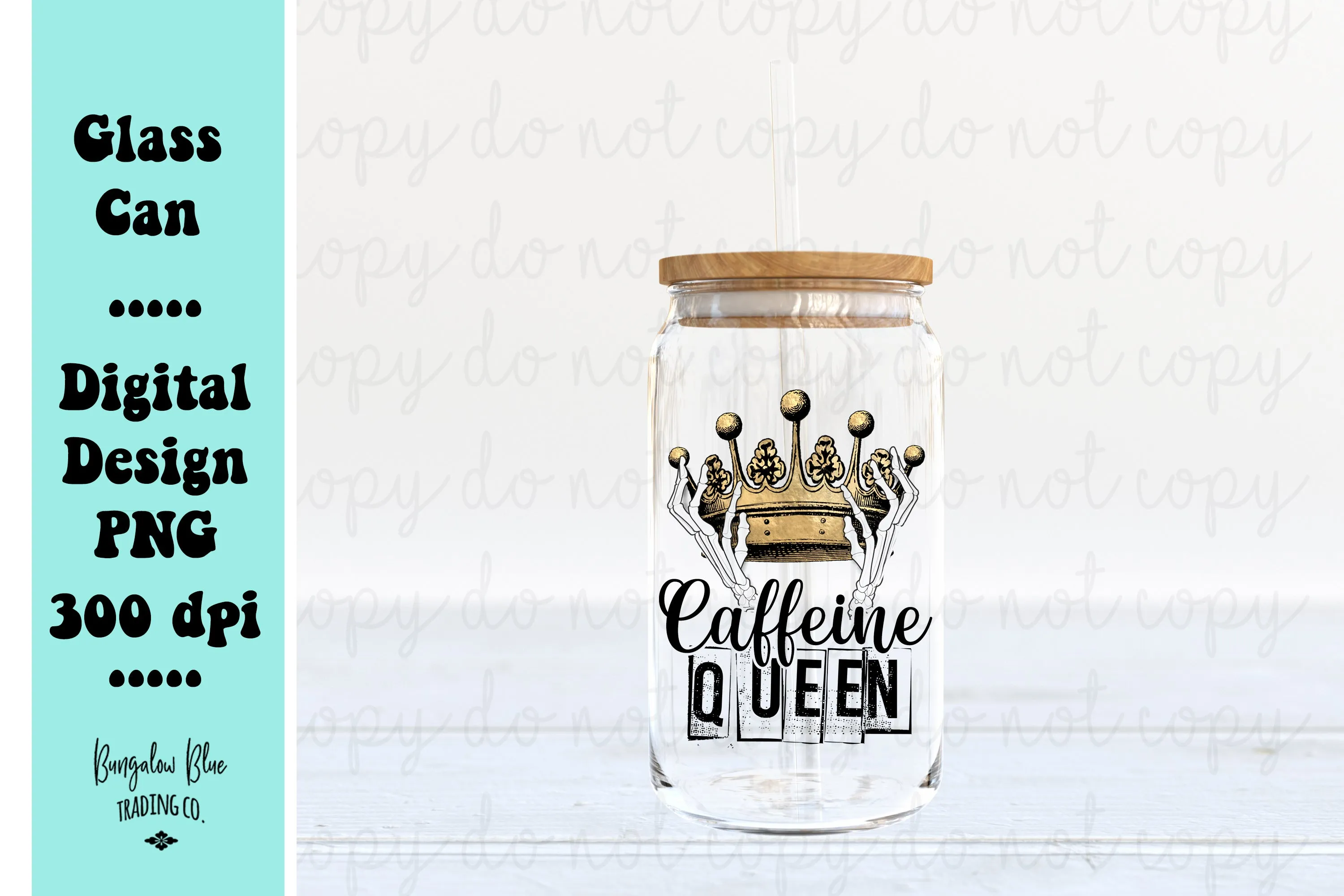 Caffeine Queen Skellie Digital Download