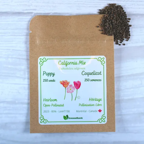 California Mix Poppy Seeds