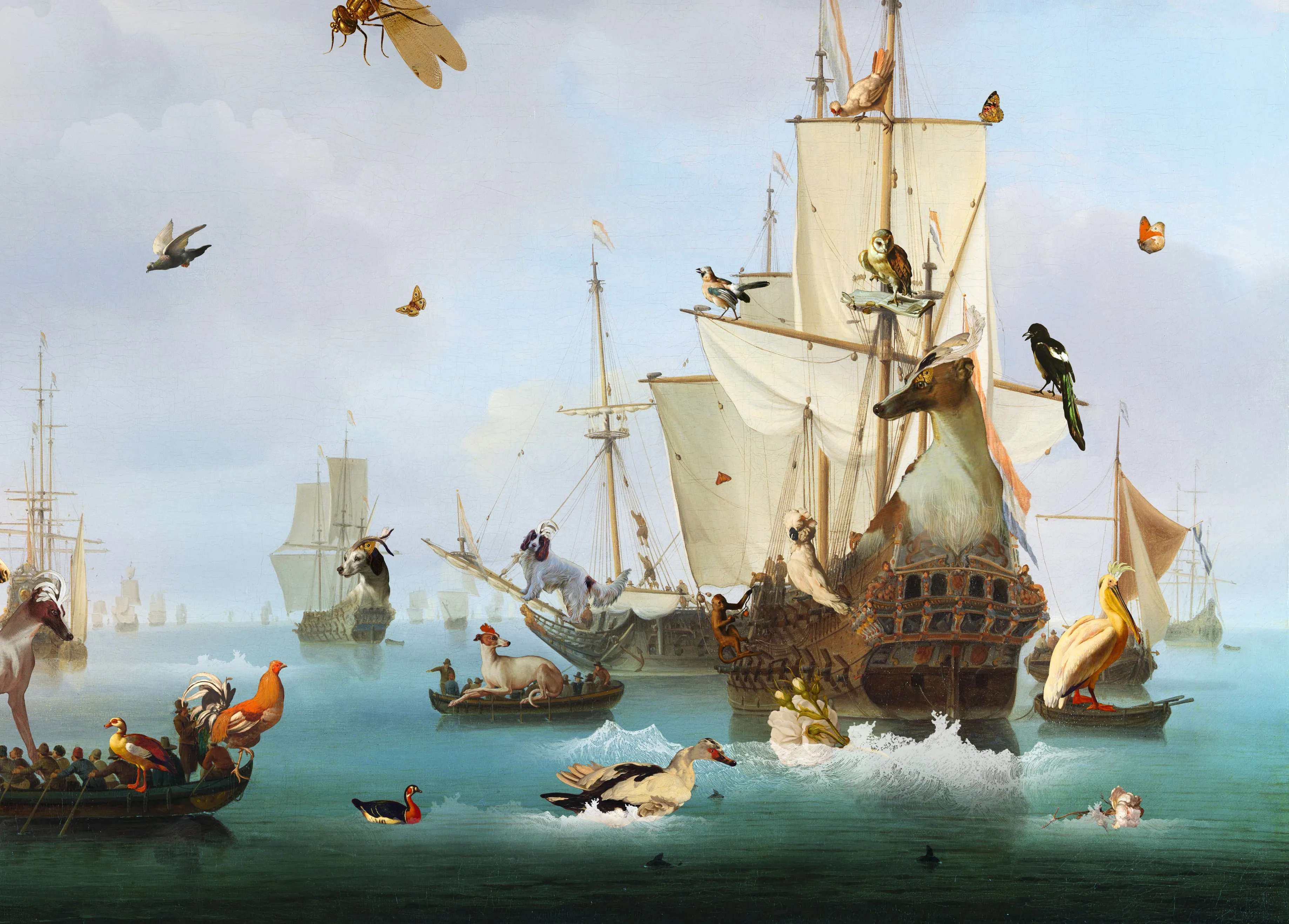 Calm At Sea - Art Print