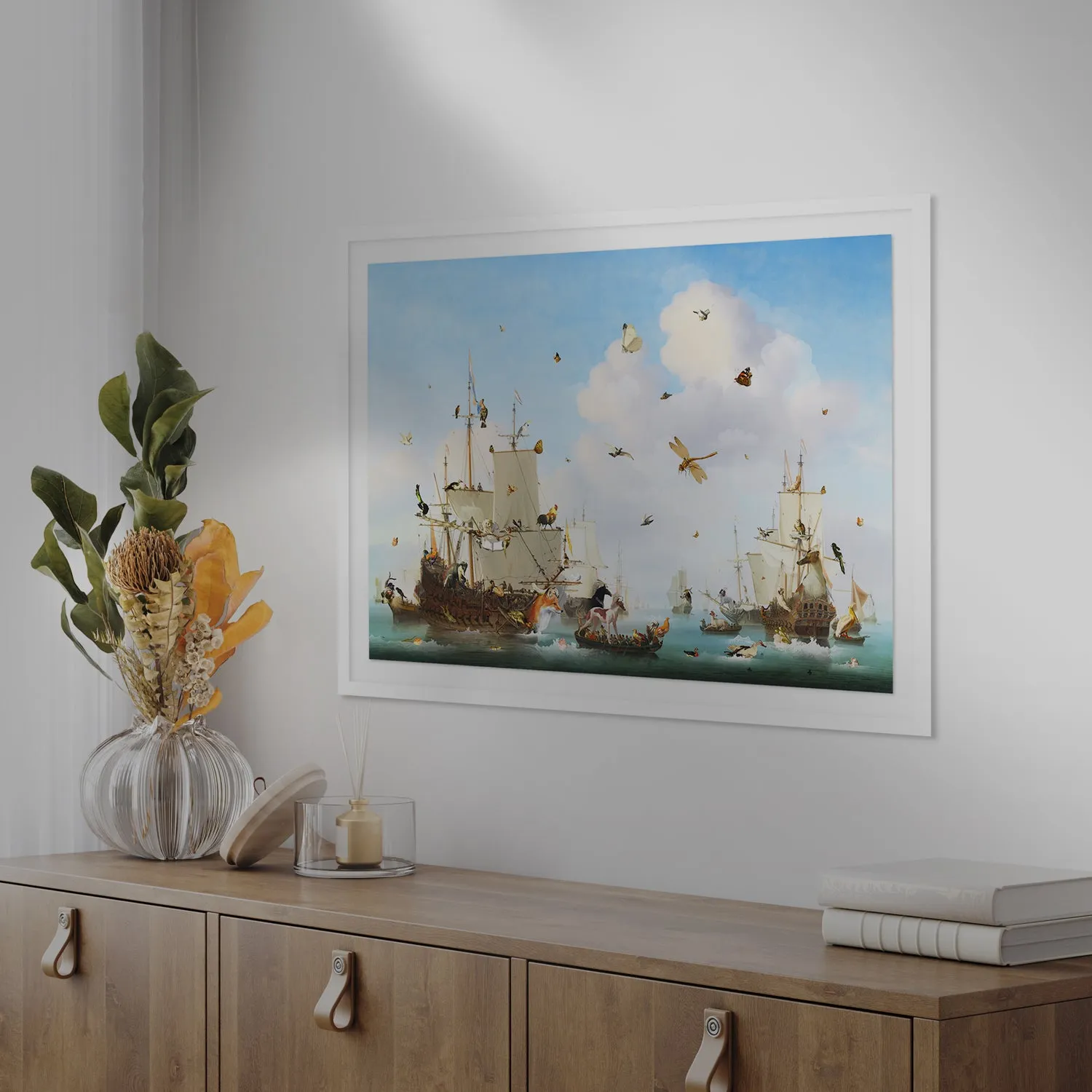 Calm At Sea - Art Print