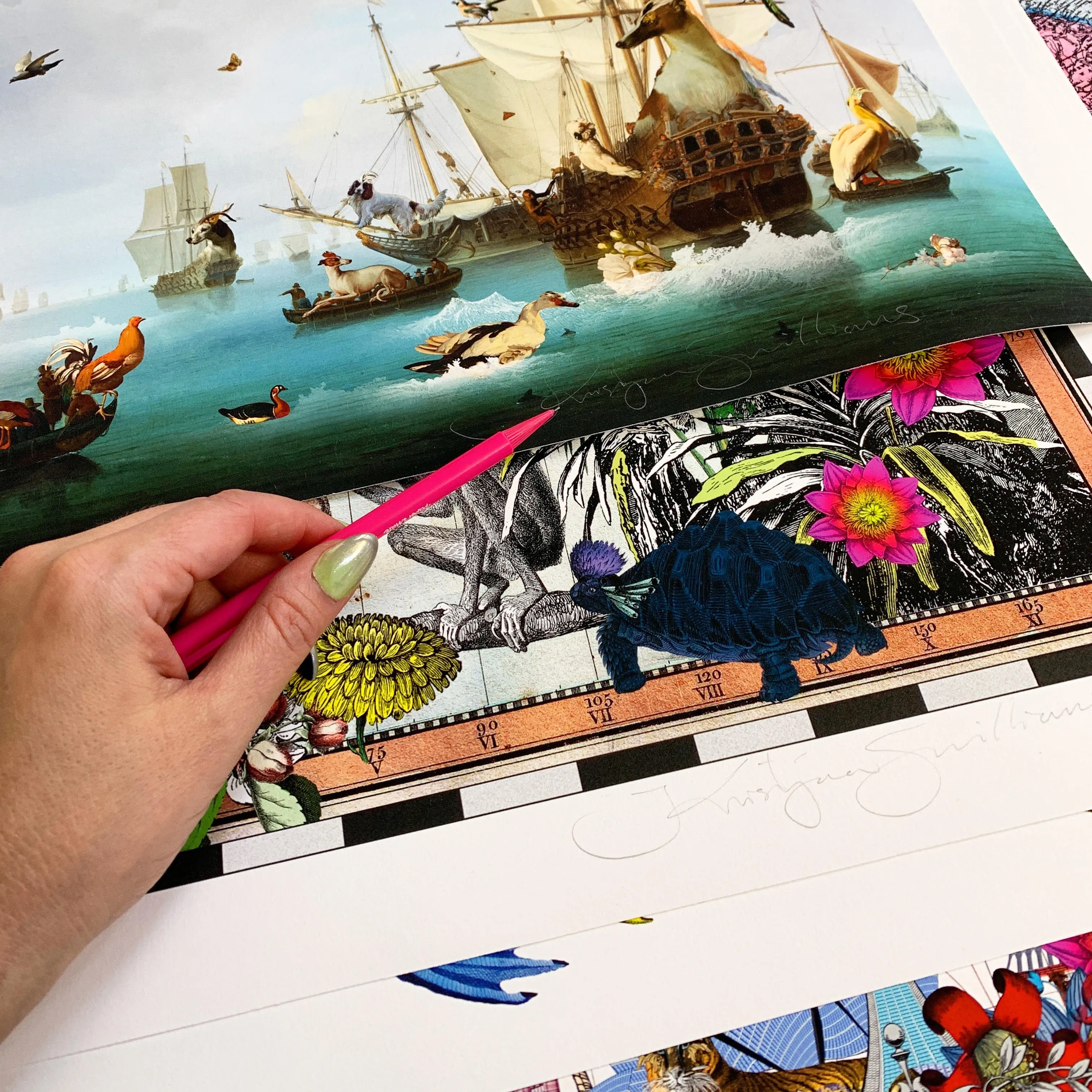 Calm At Sea - Art Print