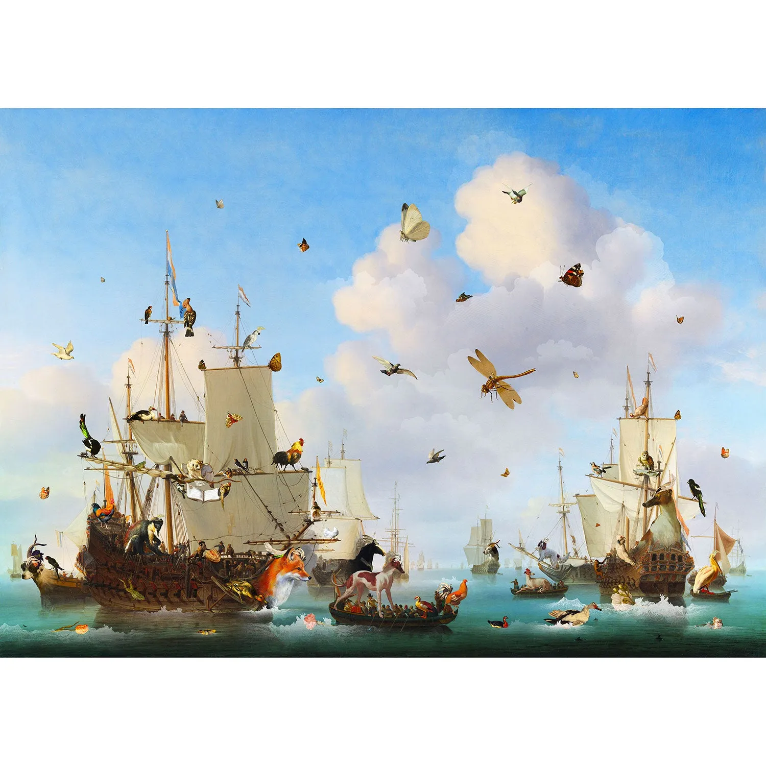 Calm At Sea - Art Print