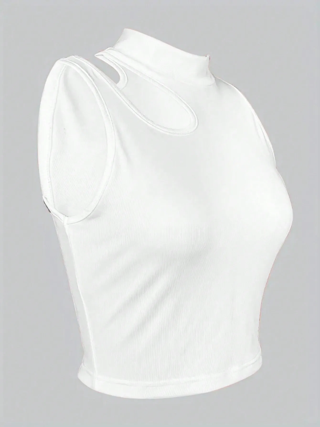 Camiseta sin mangas alta para mujer - Cherry Vibes