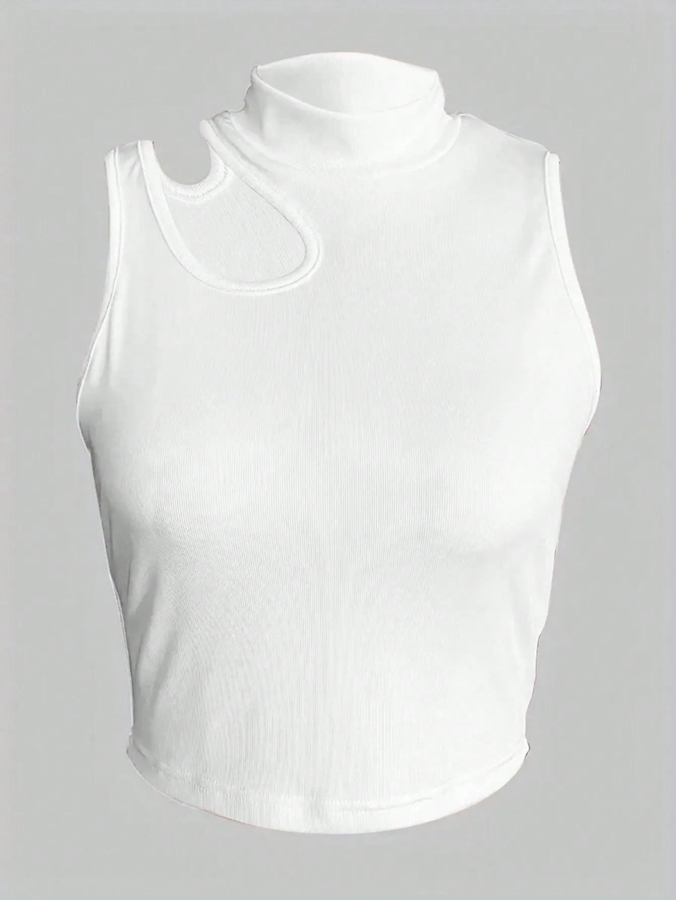 Camiseta sin mangas alta para mujer - Cherry Vibes