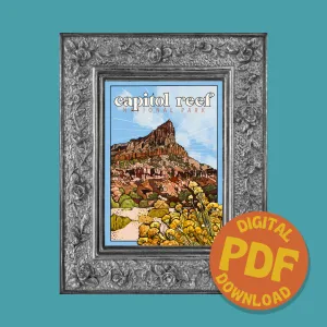 Capitol Reef National Park Digital Print