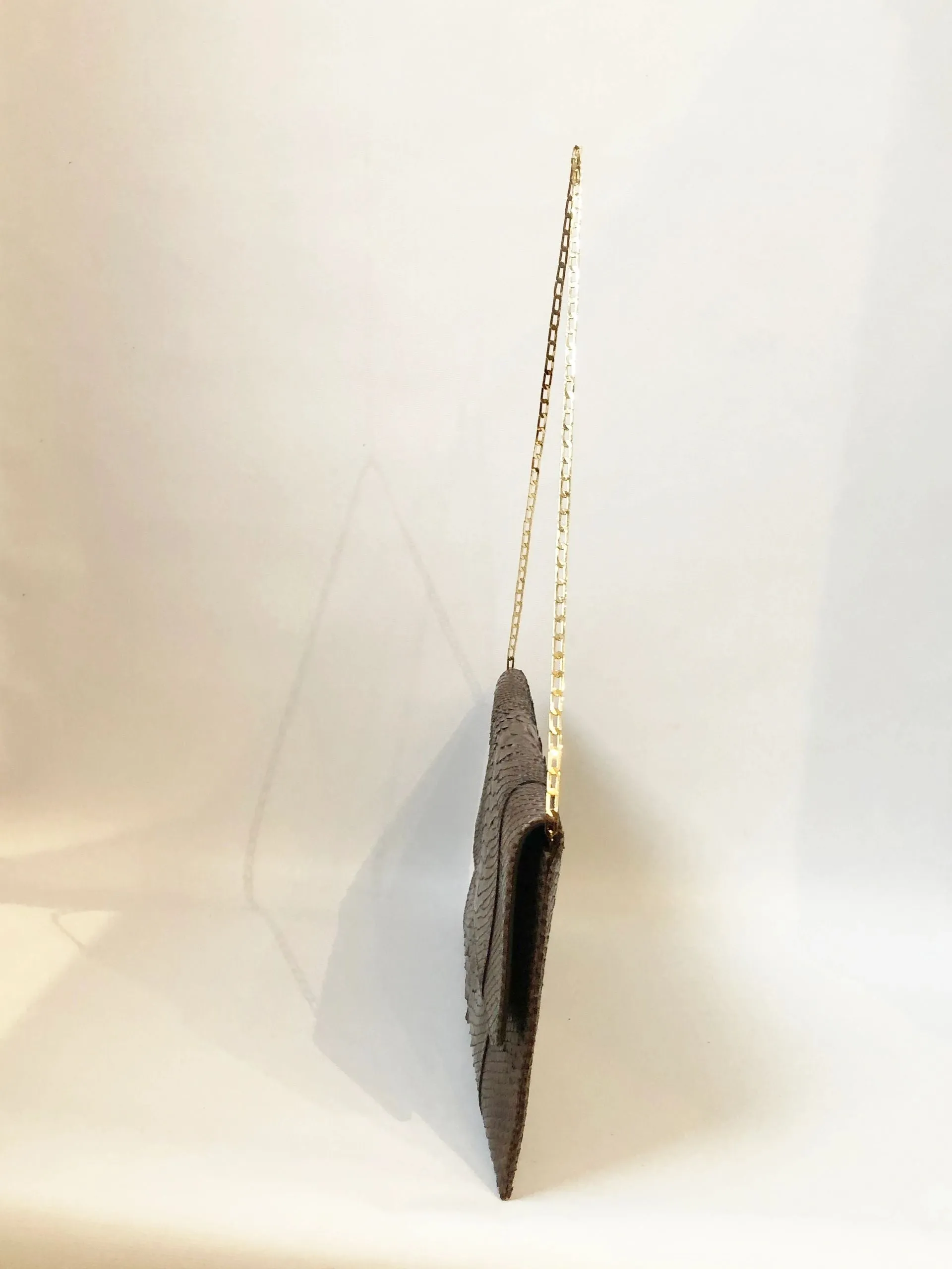 Carlos Falchi Snakeskin Shoulder / Clutch Bag
