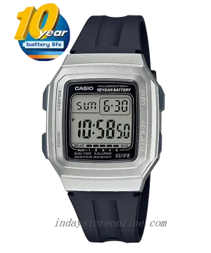 Casio Digital Women's Watch F-201WAM-7A Digital Resin Band Resin Glass Battery Life: 10 years