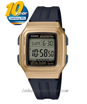 Casio Digital Women's Watch F-201WAM-9A Digital Resin Band Resin Glass Battery Life: 10 years