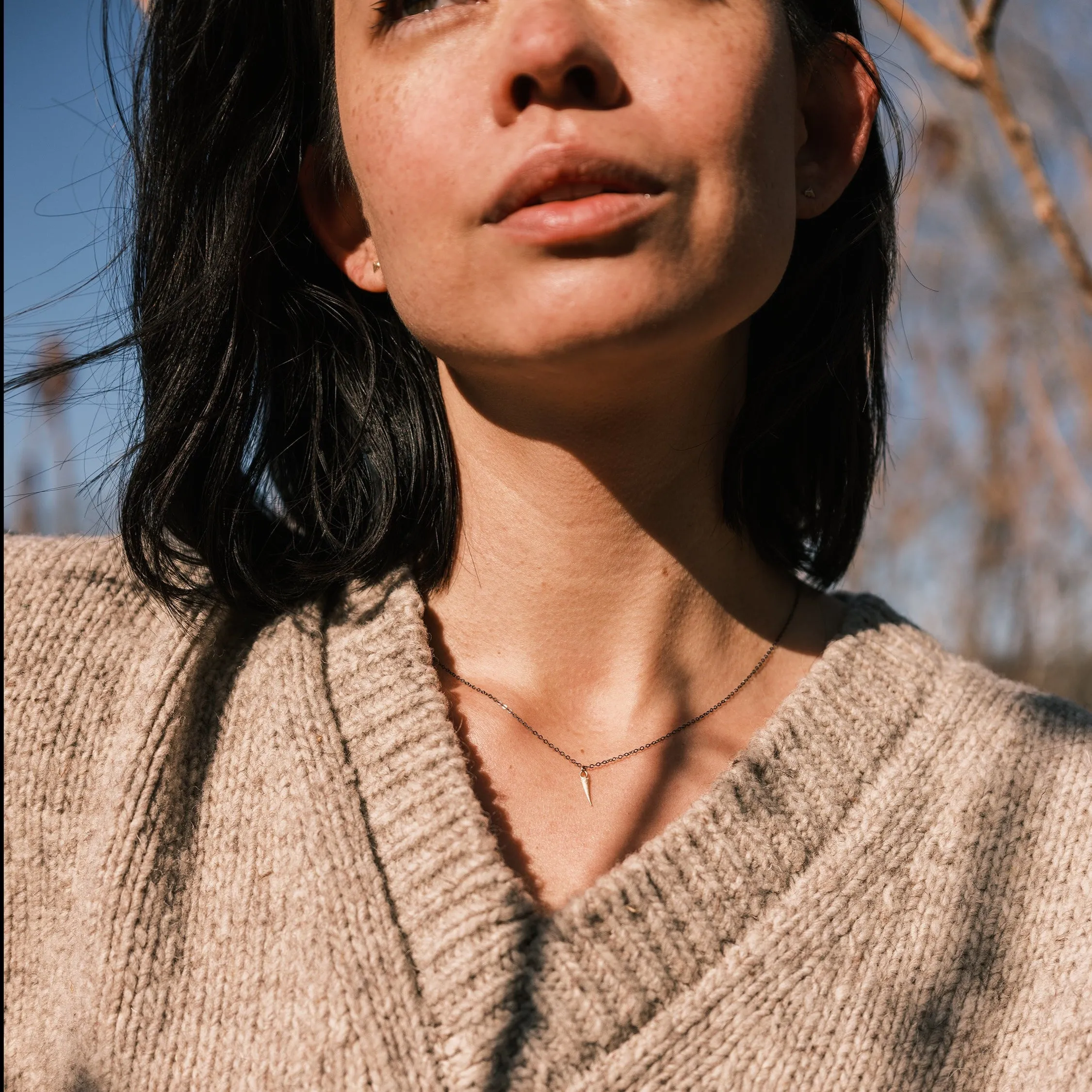 catbrier thorn necklace