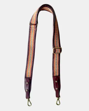 CENTAURUS SHOULDER STRAP IN WINE LEATHER