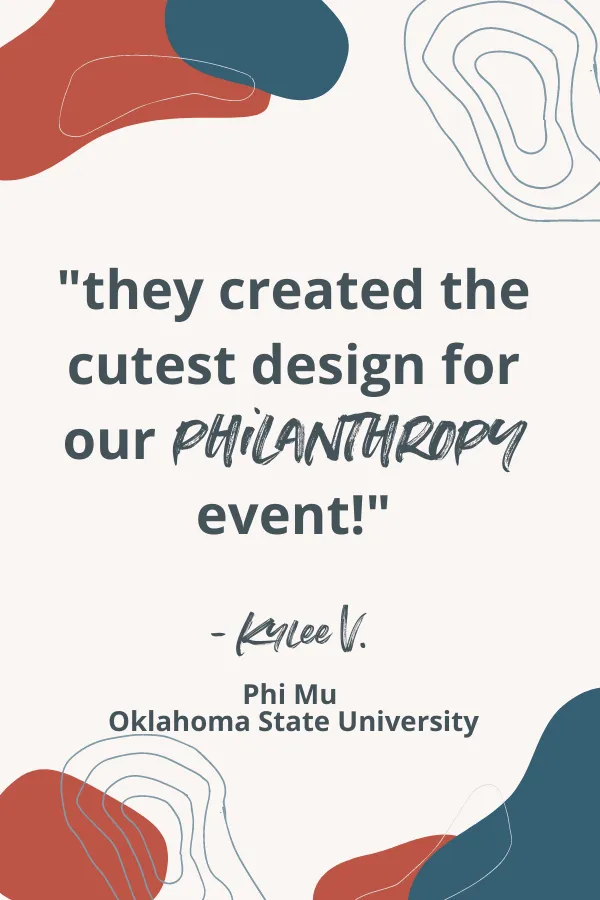 Chi Omega Philanthropy Puppies and Pizza Tee