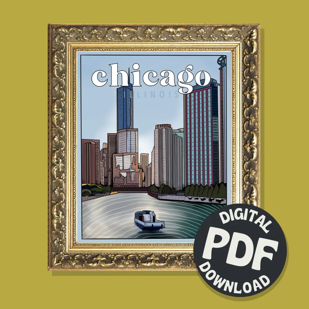 Chicago Digital Print