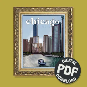 Chicago Digital Print
