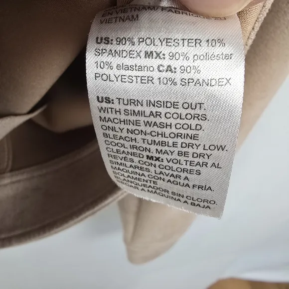Chico's Faux Suede Jacket Chico's Size 1 - US Size 8/10 Medium