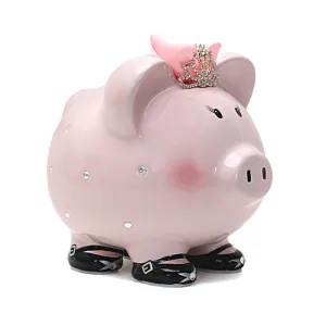 Child to Cherish Princess Pig Piggy Bank