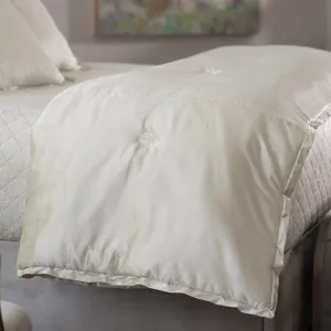 Chloe Queen Comfortlet (Padded) / Ivory Velvet 96X98