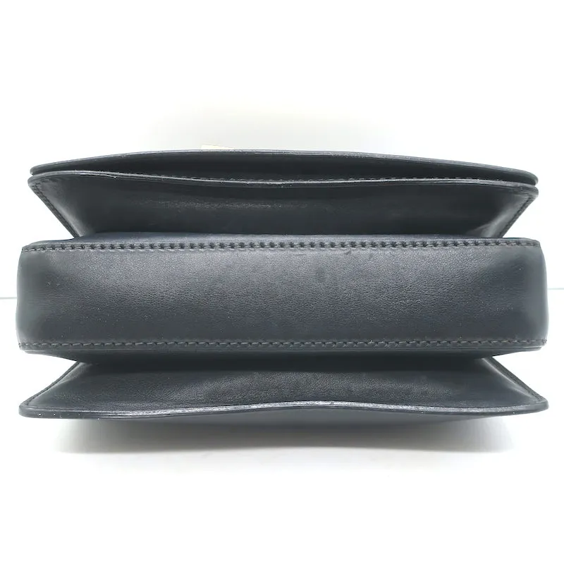 Christian Dior Dio(r)evolution Flap Bag Black Leather Crossbody