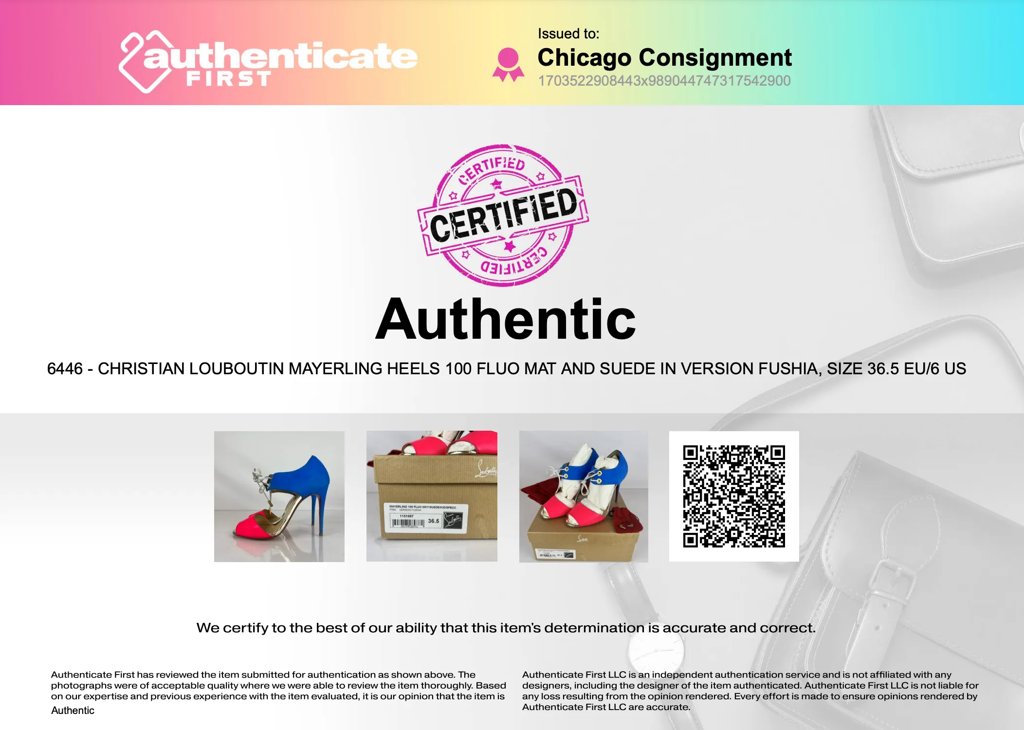Christian Louboutin Mayerling Heels 100 Fluo Mat and Suede in Version Fushia, Size 36.5 EU/6 US