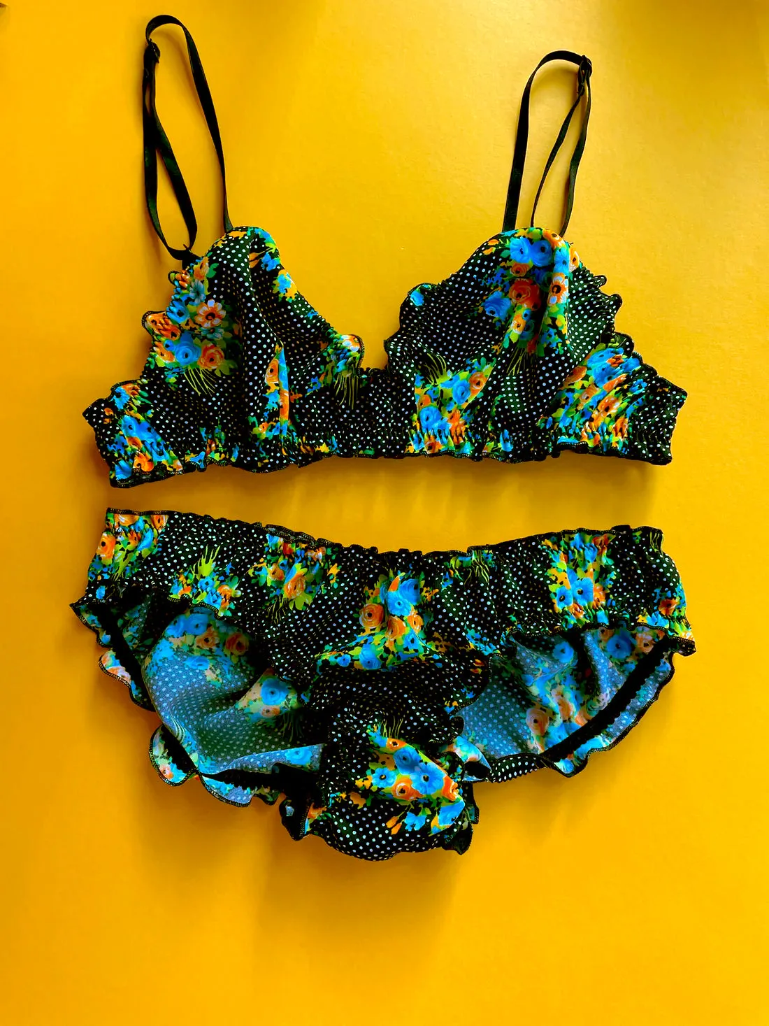 Clare Bare: Oleander Bralette - Belle Floral