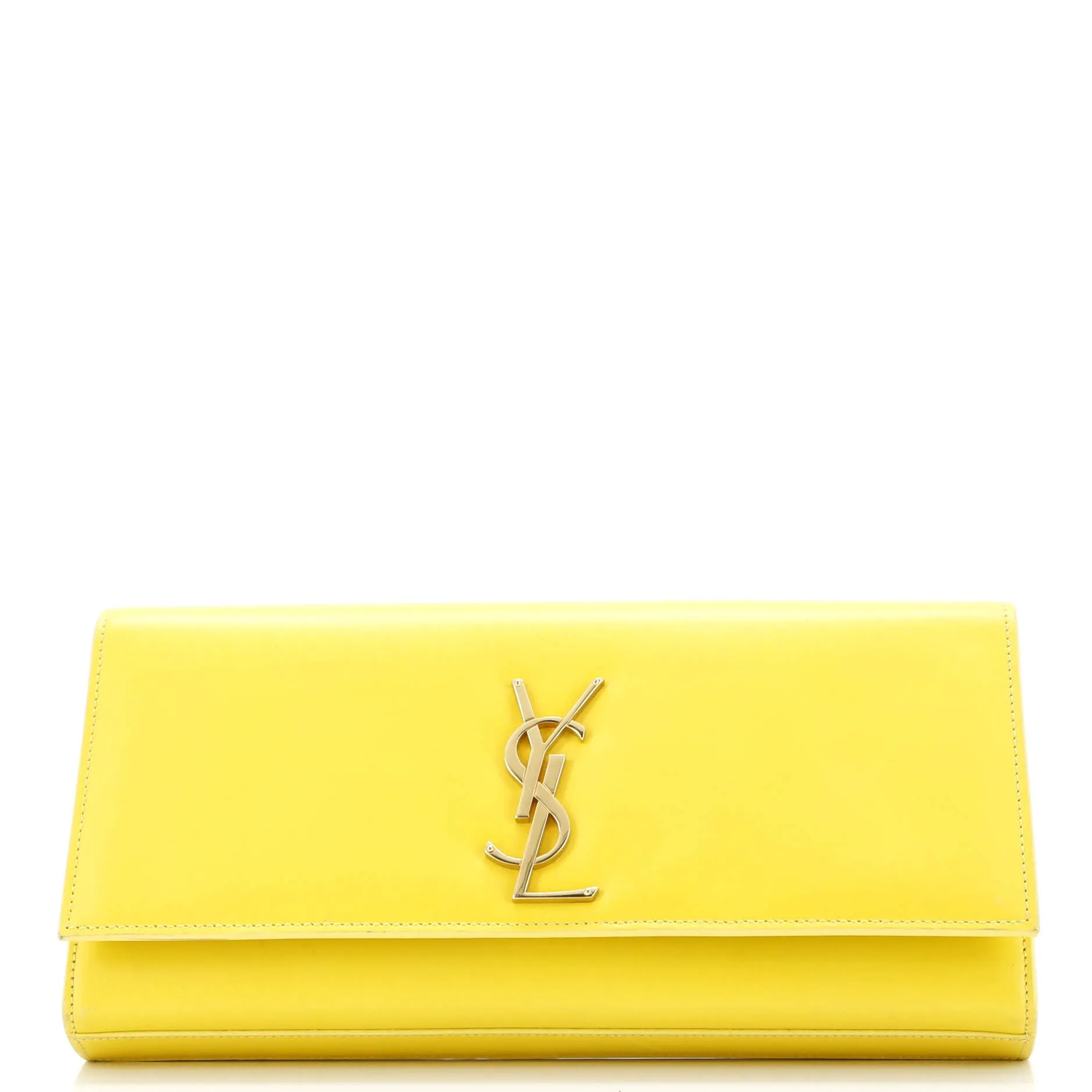 Classic Monogram Clutch Leather Long