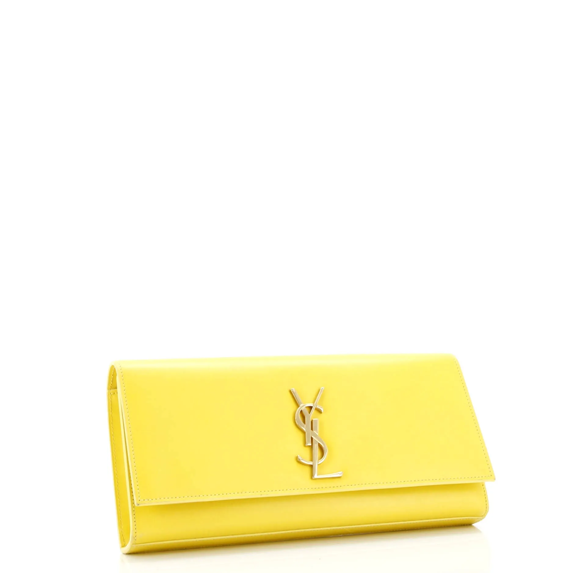 Classic Monogram Clutch Leather Long