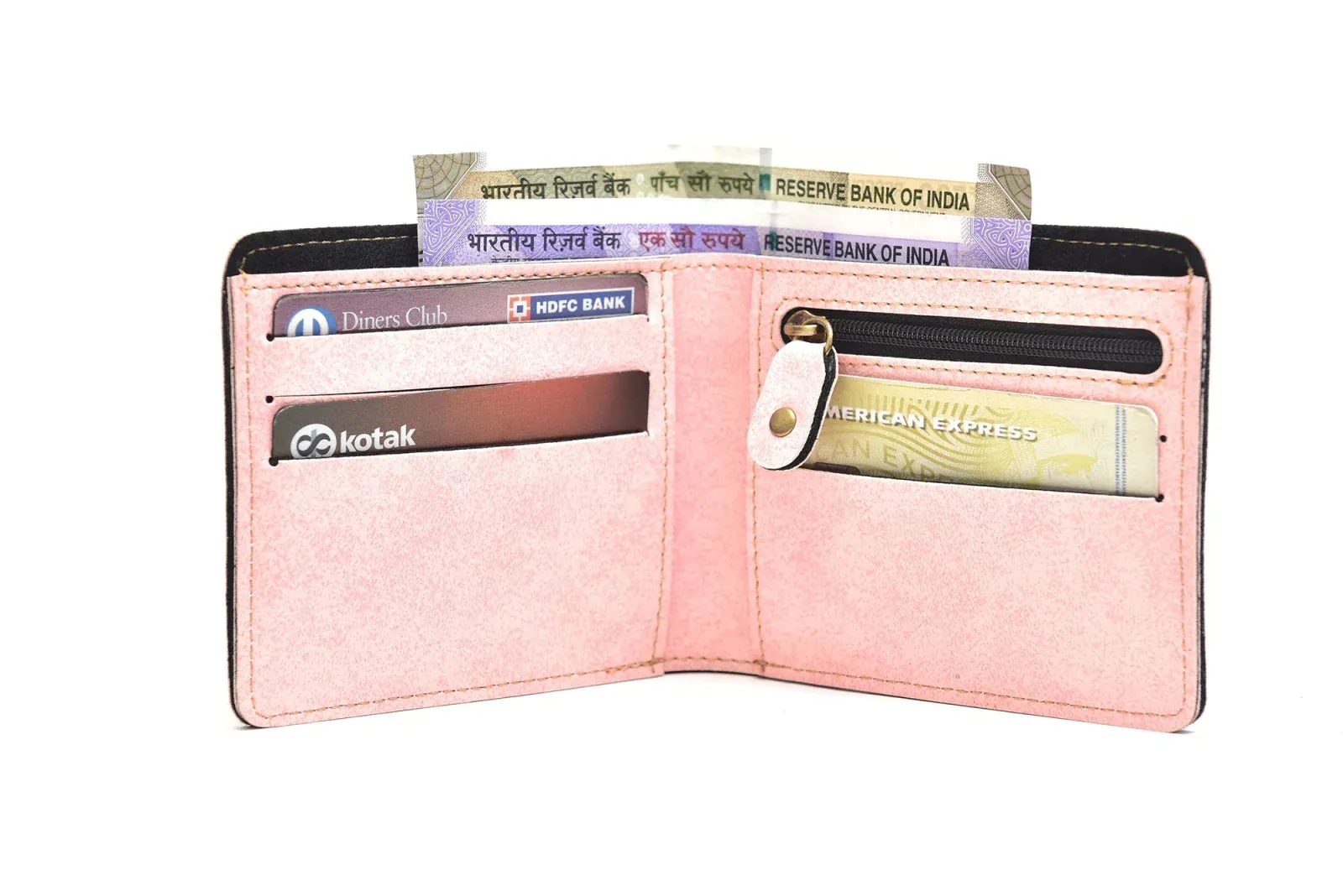 Classy Minimal Clutch   Classy Men's Wallet | Couple Gifts - Pink