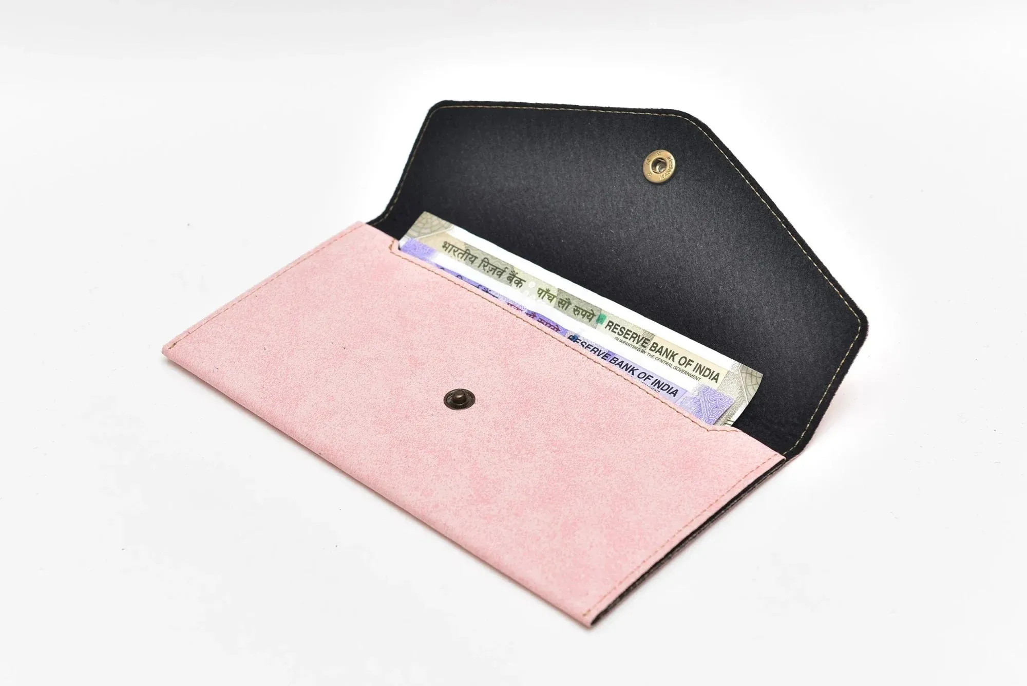 Classy Minimal Clutch   Classy Men's Wallet | Couple Gifts - Pink