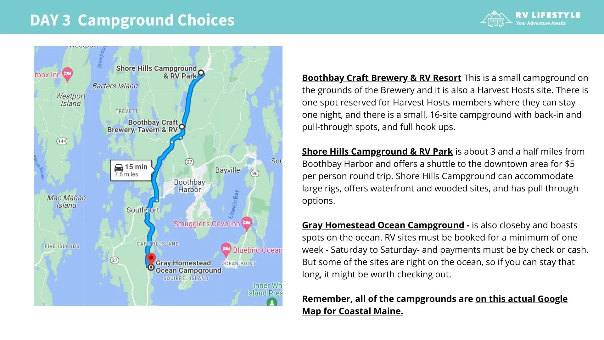 Coastal Maine 7-Day Adventure Travel Guide