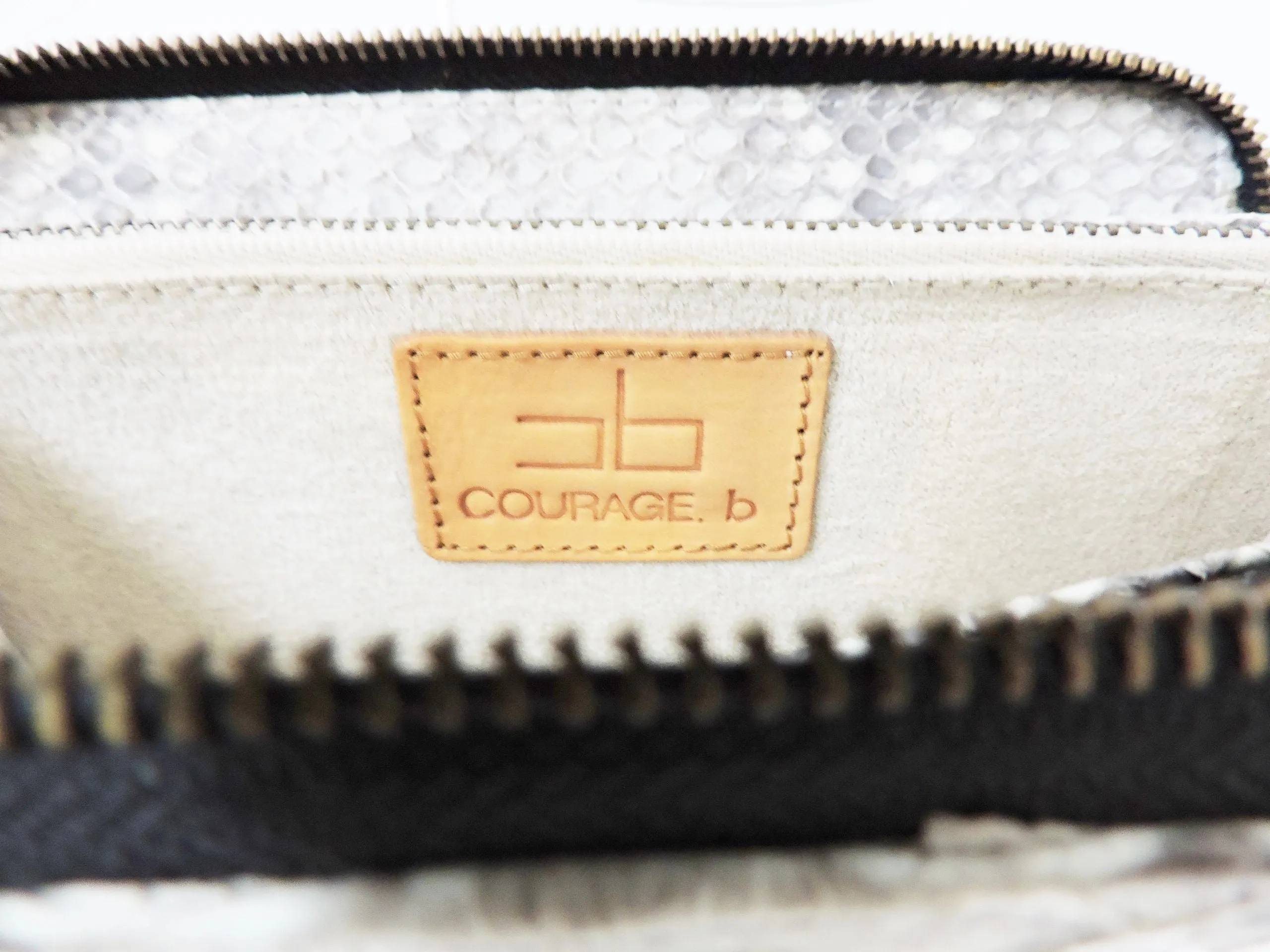 Courage B Python Nadia Clutch W/Tags