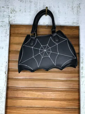 Cross Body Spider Web Purse