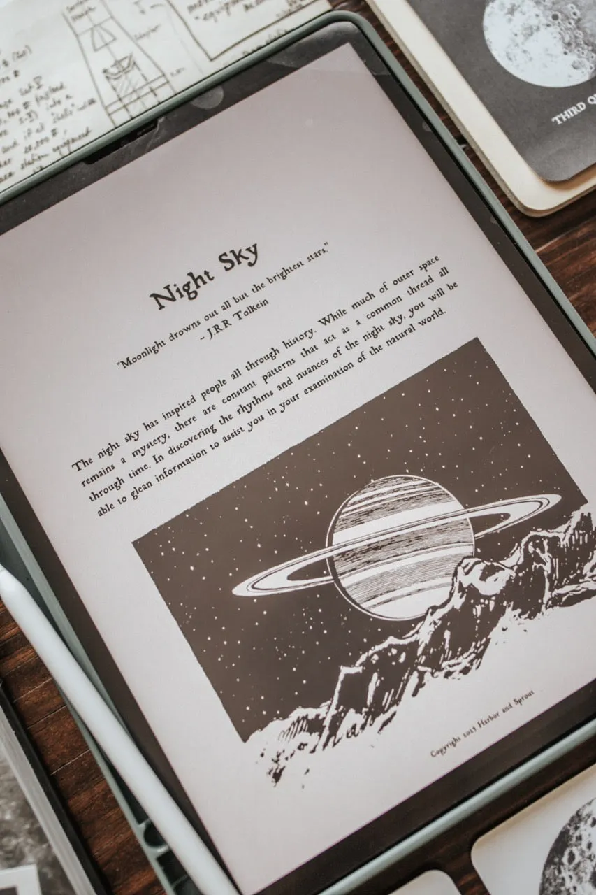 Curio Nature Society Field Guide Issue 5- NIGHT SKY