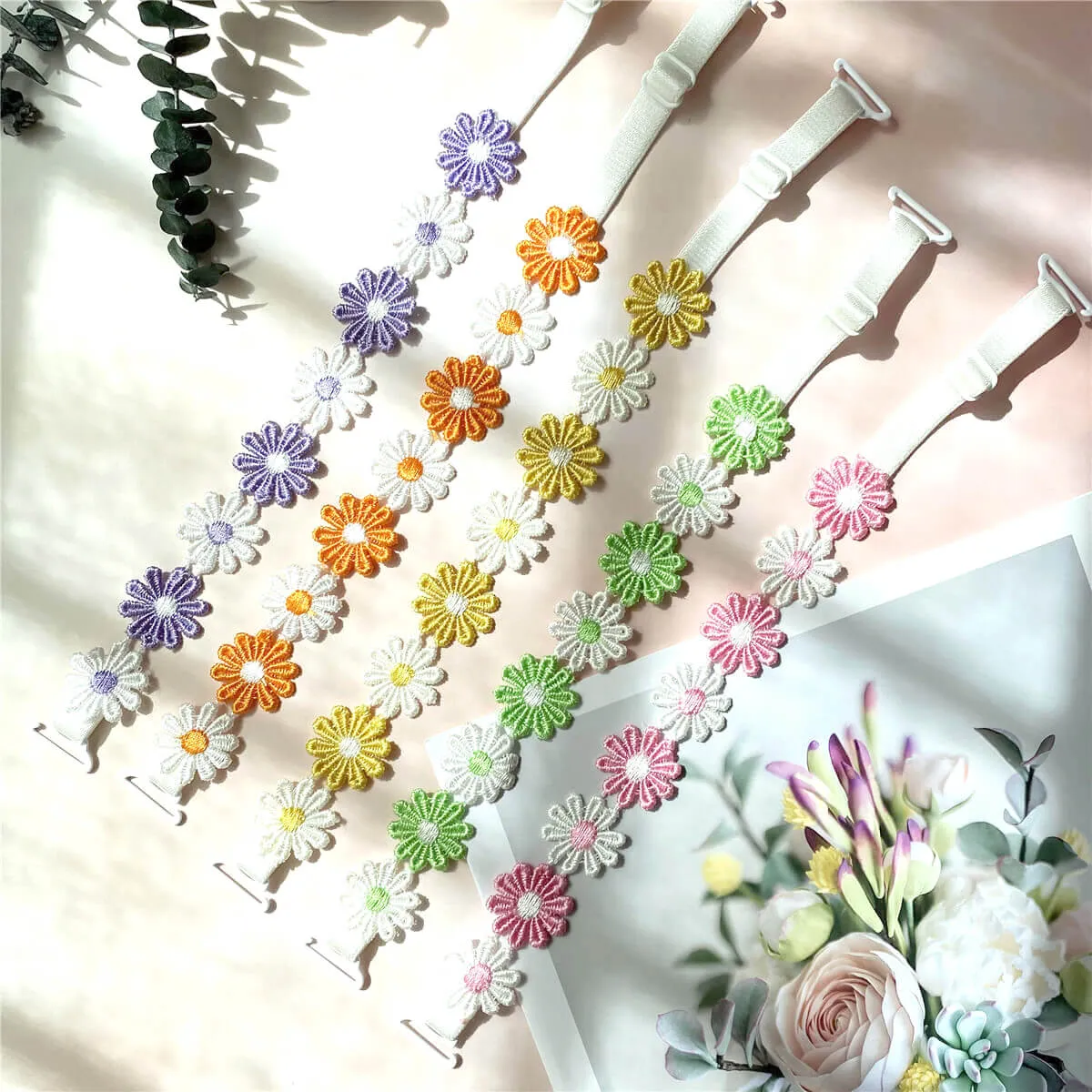 Cute Daisy Bra Straps