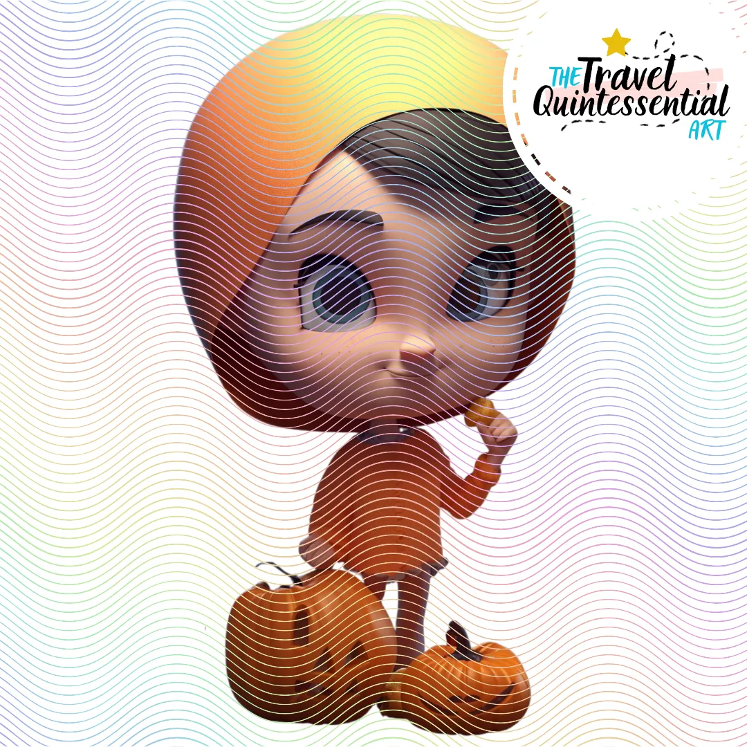 Cute Halloween Kids - Digital Art SETKID002
